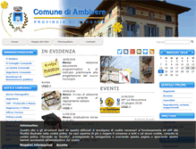 Tablet Screenshot of comune.ambivere.bg.it